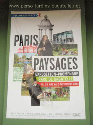 Affiche Paris Paysages