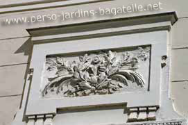 Détail de la façade