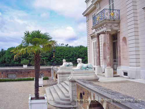 L'entrée du château