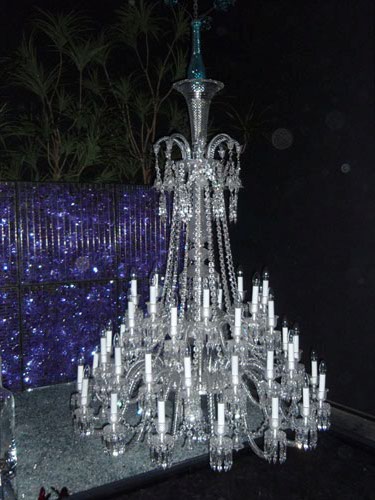 Lustre de cristal par  Baccarat