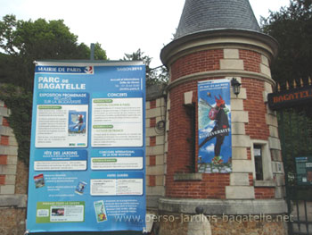 Expo 2010 : Entrée de Bagatelle