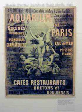 Affiche 1900 Aquarium de Paris