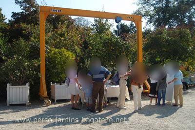 Stand à l'orangerie