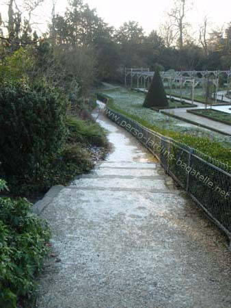 Chemin menant du kiosque de l'impératrice