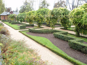 Jardin des présentateurs dépouillé