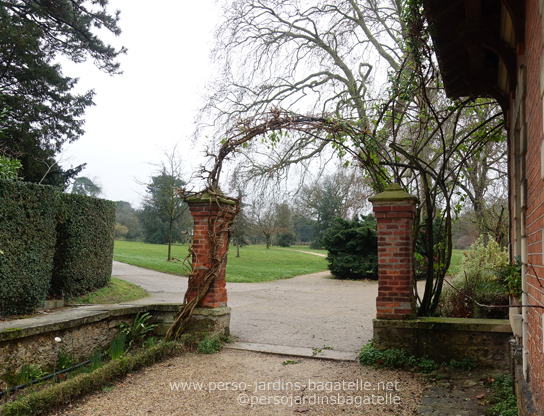 entrée du jardin des présentateurs