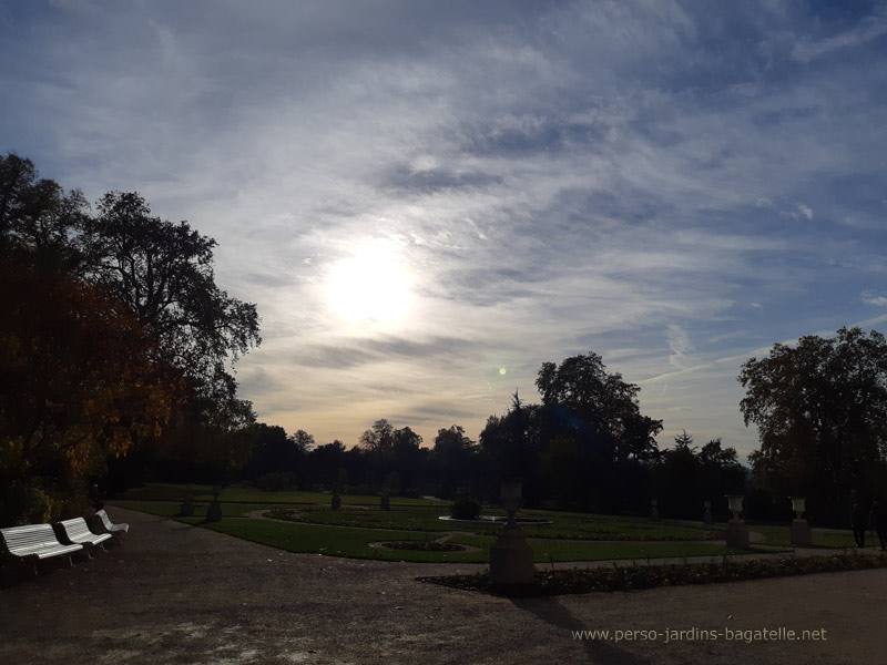 parterre français de l'orangerie