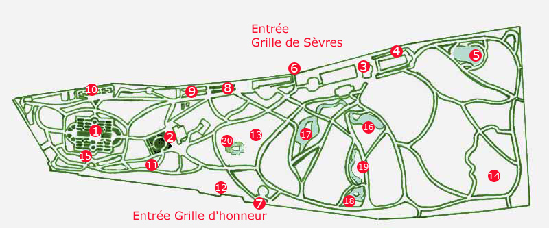 Carte de Bagatelle